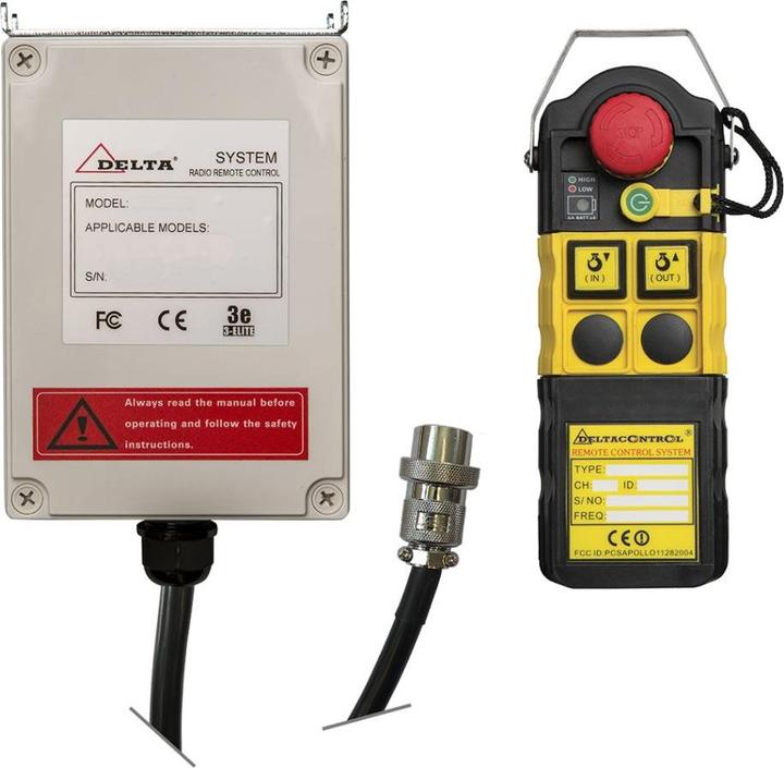 Produktbild Delta CZ.RC.DPS Funksteuerung für Elektroseilwinden Serie DPS