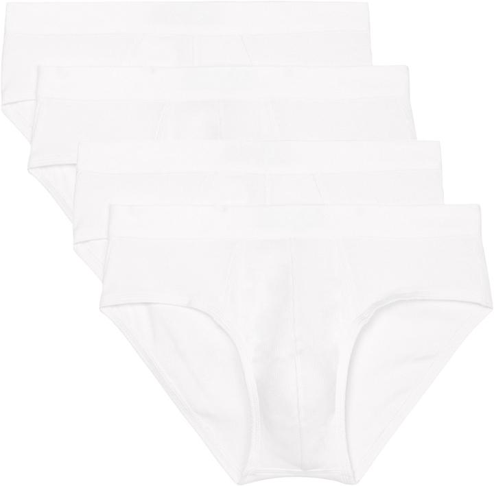 Immagine prodotto Marc O'Polo Confezione da 4 slip / mutande in cotone biologico a coste Iconic (XXL, confezione da 4)
