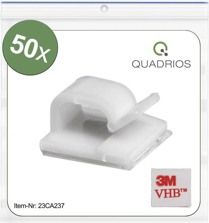 Produktbild Quadrios Kabelclip