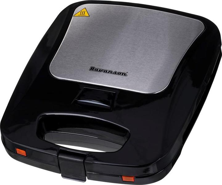Actual product image Ravanson Toaster OP-7050 Black Silver 1200 W