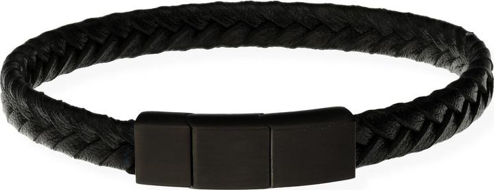 Actual product image Carat Cool (0.75 cm, Stainless steel/leather)