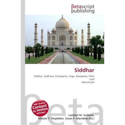 Siddhar, Sachbücher