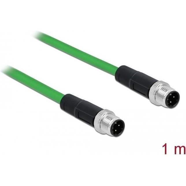 Delock Netzwerkkabel (S/FTP, CAT6, 1 m), Netzwerkkabel