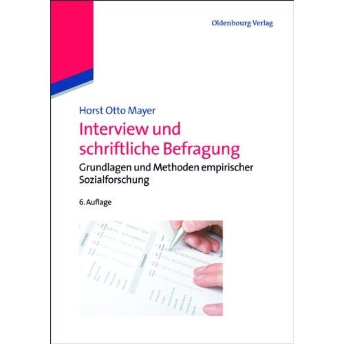 Interview und schriftliche Befragung, Fachbücher