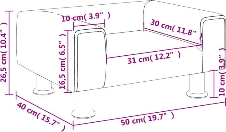Immagine prodotto vidaXL Kindersofa (Divano per bambini)