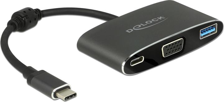 Produktbild Delock Monitoradapter USB Typ-C zu HDMI/USB3 & PD (USB Typ-C, USB 3.0, VGA, 16 cm)