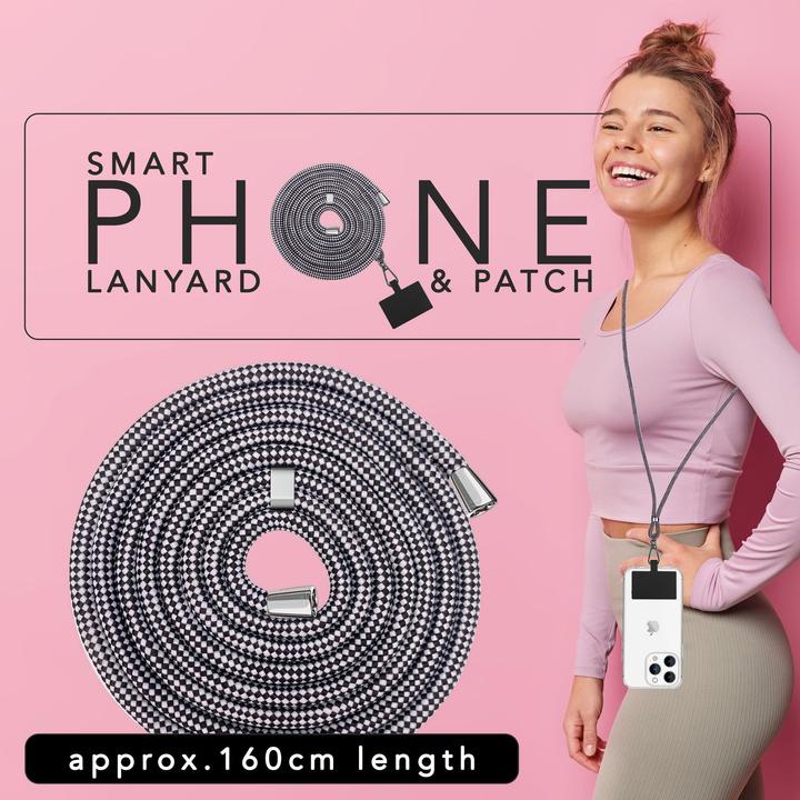 Image du produit Nalia Chaîne universelle pour téléphone portable à porter autour du cou avec pad