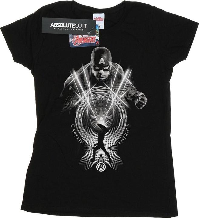 Image du produit - T-shirt CAPTAIN AMERICA CIRCLE - Femme (S)