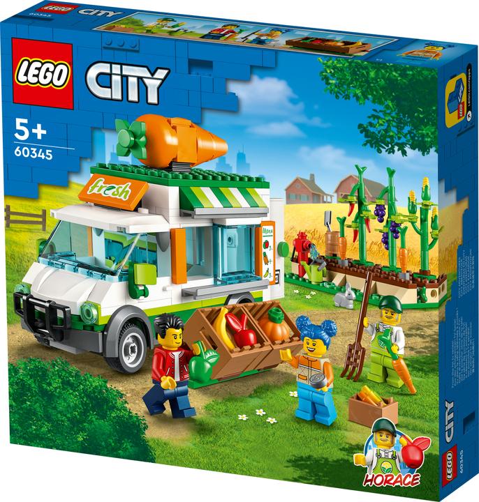 Produktbild LEGO Gemüse-Lieferwagen (60345, LEGO City)