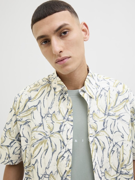 Image du produit Jack & Jones Jorjoshua Split Aop Shirt Ss Ln (L)