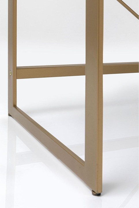 Produktbild Kare Design Schreibtisch Soran Gold 120x50cm (120 x 50 x 77 cm)