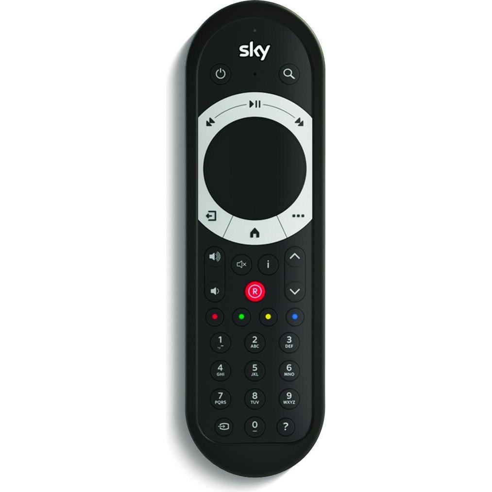Meliconi Shell 8 MYSKYHD 2017 Fernbedienungsschoner - SKYQ (Gerätespezifische Fernbedienung), Fernbedienung, Schwarz