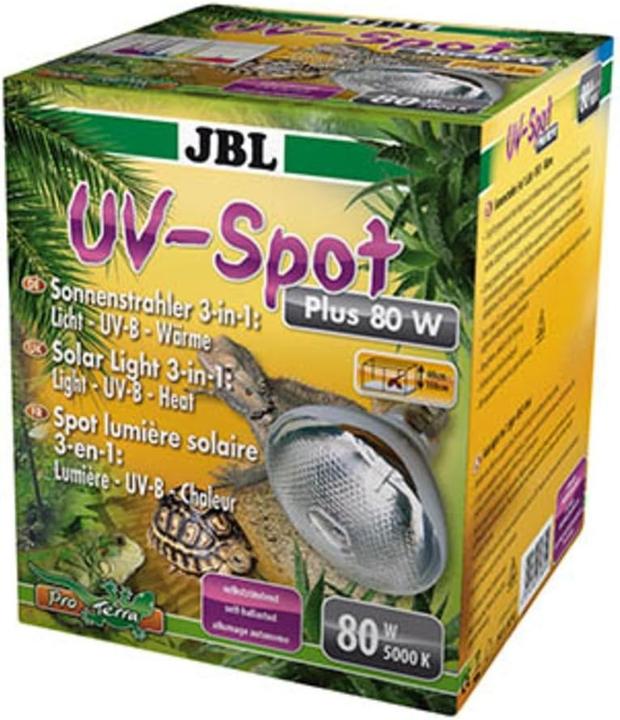 Actual product image JBL Aquaristik und Terraristik Solar UV Spot plus 80 W / E27 (UVB, UVA)