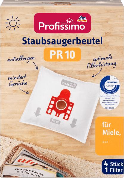 Produktbild dm Profissimo Staubsaugerbeutel PR 10 (4x)