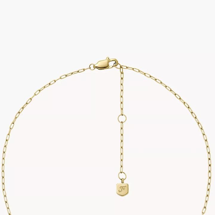 Image du produit Fossil Kette SADIE (Acier inoxydable avec finition en or IP, 41 cm)