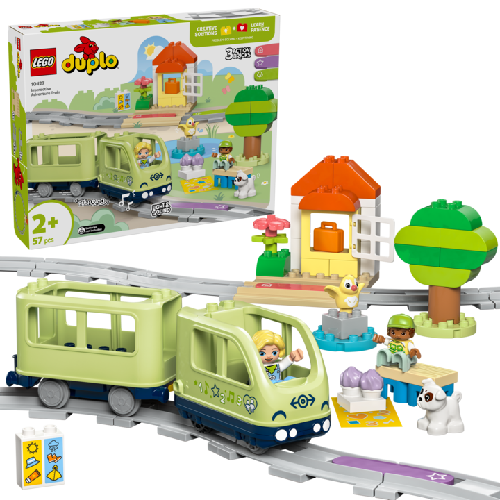 Image du produit LEGO Interaktive Abenteuer-Eisenbahn (10427)