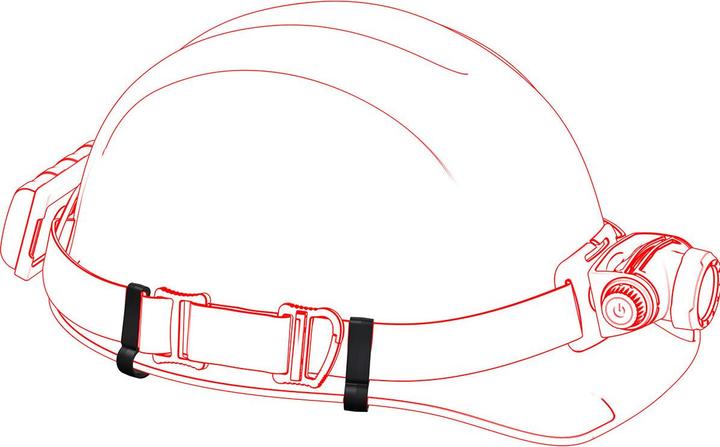 Produktbild Ledlenser Helmet Band Fixing Clips, 4 Pieces