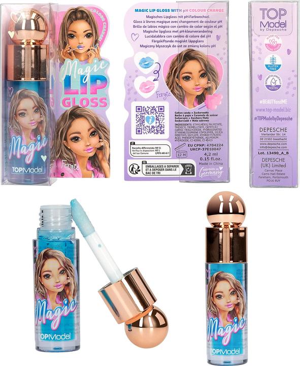 Actual product image Top Model Topmodel - Magic Lip Gloss BEAUTY and ME - Blue, Green