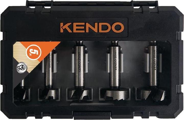 Produktbild Kendo Forstnerbohrer-Set (15 mm, 20 mm, 25 mm, 30 mm, 35 mm)