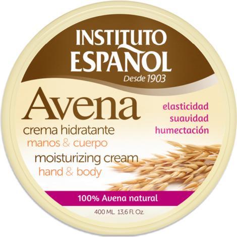 Actual product image Instituto Español Instituto Espanol - Avena Moistrurizing Cream Hand & Body Cream Is Body Oss - 400ML (Body cream, 400 ml)