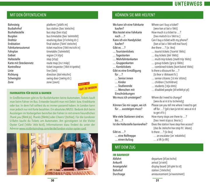 Image du produit Sprachführer Englisch (Allemand, Anglais, Éditions Marco Polo, 2023)