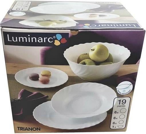 Actual product image Arcoroc PLATES SETS 19 PCS 00144 (19 Piece)