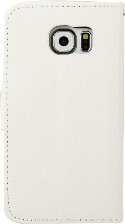 Produktbild König Design Schutzhülle Handytasche (Flip Quer) für Handy Samsung Galaxy S6 Weiss (Samsung Galaxy S6)