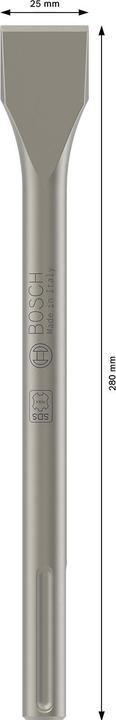 Produktbild Bosch Professional Zubehör PRO SDS max-4C Flachmeissel, 25 x 280 mm (25 mm)