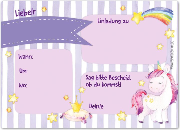Actual product image Papierdrachen 12 invitation cards (12 pcs.)