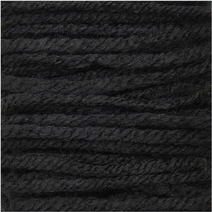 Actual product image Rico Design Hooki Knüpfgarn Schwarz