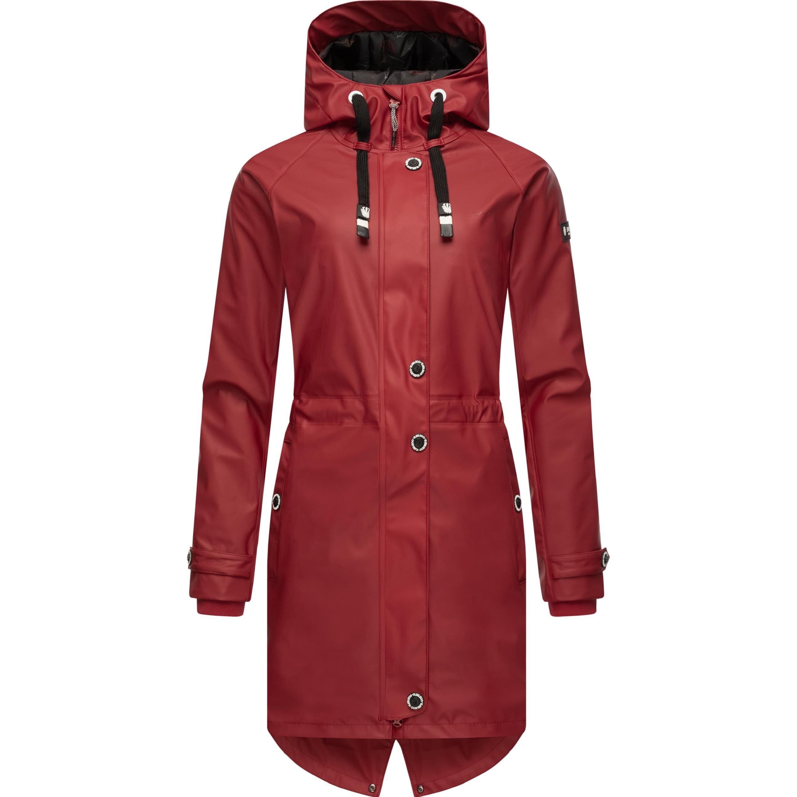 Navahoo, Damen, Jacke, Rainy Flower (XXL), Rot, XXL