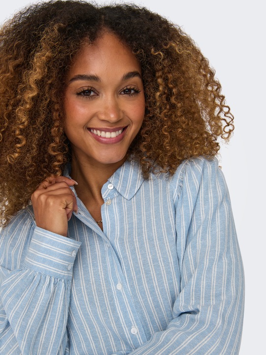 Immagine prodotto Only Camicia loose fit con colletto button-down e maniche a sbuffo (M)