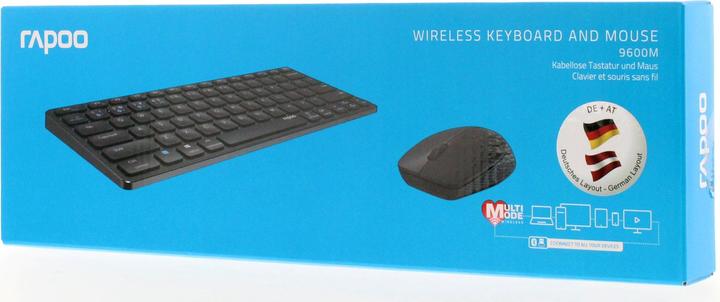 Actual product image Rapoo 9600M (Germany, Cable, Wireless)