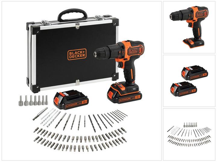 Immagine prodotto Black & Decker BDCHD18BAFC (Batteria ricaricabile)
