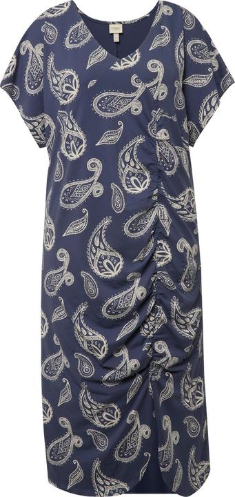 Produktbild Ulla Popken Midikleid, Paisley, V-Ausschnitt, Halbarm (50, 52)