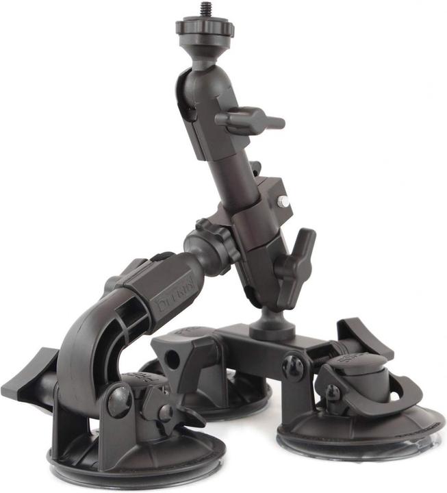 Actual product image Delkin Fat Gecko Triple Suction Cup Mount (Mounting bracket)