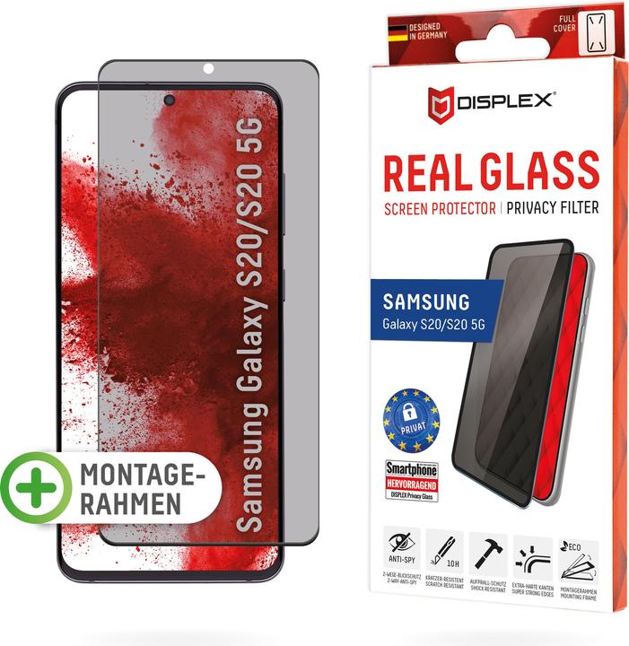 Produktbild Displex Real Glass, Privacy Full Cover Panzerglas (1 Stück)