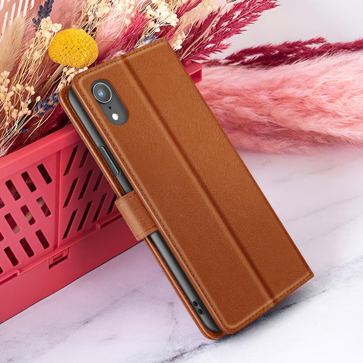 Image du produit Zanaé Étui porte-monnaie iPhone XR avec support (Apple iPhone XR)