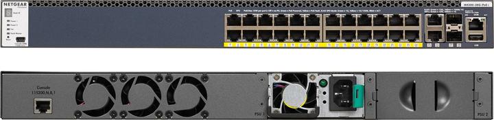 Image du produit Netgear GSM4328PB : commutateur PoE+ 24 ports, 4x10G (28 ports)