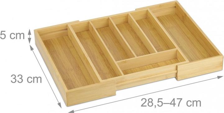 Actual product image Relaxdays Cutlery tray