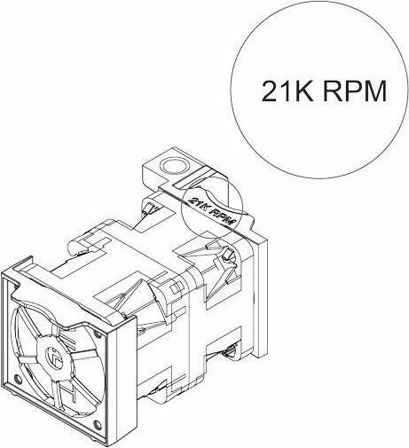 Actual product image Lenovo ISG ThinkSystem SR630 V2/SR645 Standard Fan Option Kit