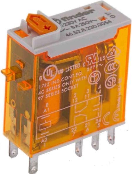 Immagine prodotto Finder RelÞ con LED 8A 230Vca DPCO