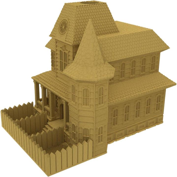 Produktbild Feldherr Fates End Würfelturm 3D, Haunted Gold, Tabletop, abnehmbares Dach (Kunststoff)