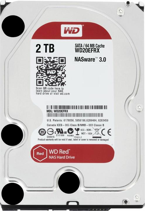 Productafbeelding WD Rood 2TB 24x7 gereviseerd (2 TB)