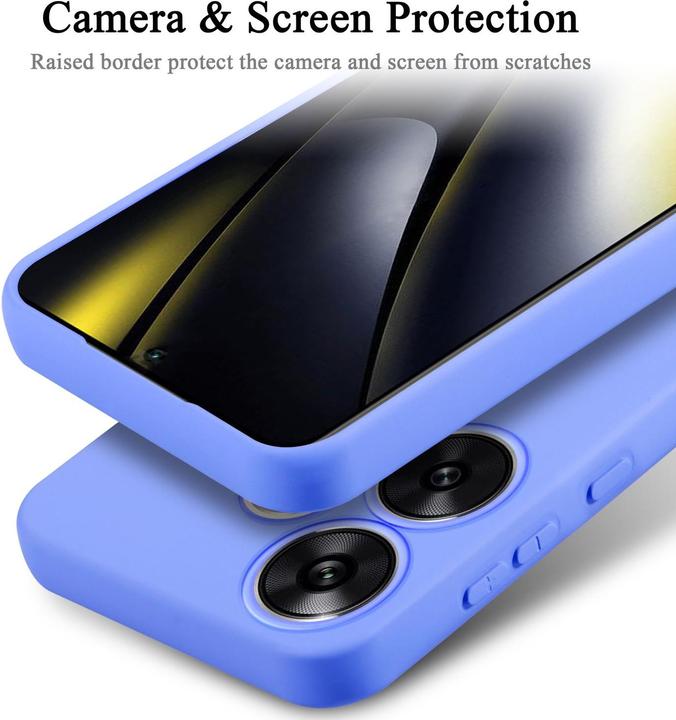 Image du produit Cadorabo Housse pour Xiaomi Poco F6 TPU avec design Liquid Protection (Xiaomi Poco F6)