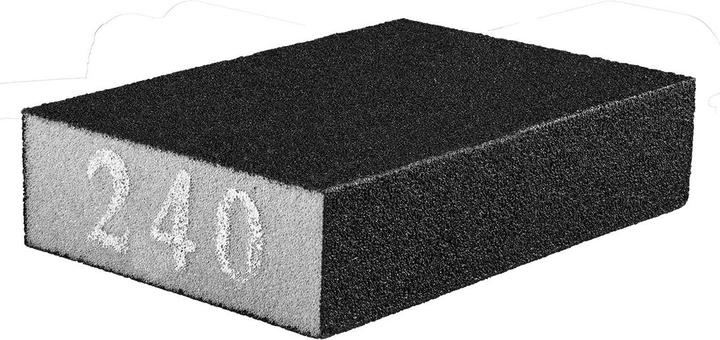 Produktbild Graphite Schleifschwamm 70 x 25 x 100 mm, K240