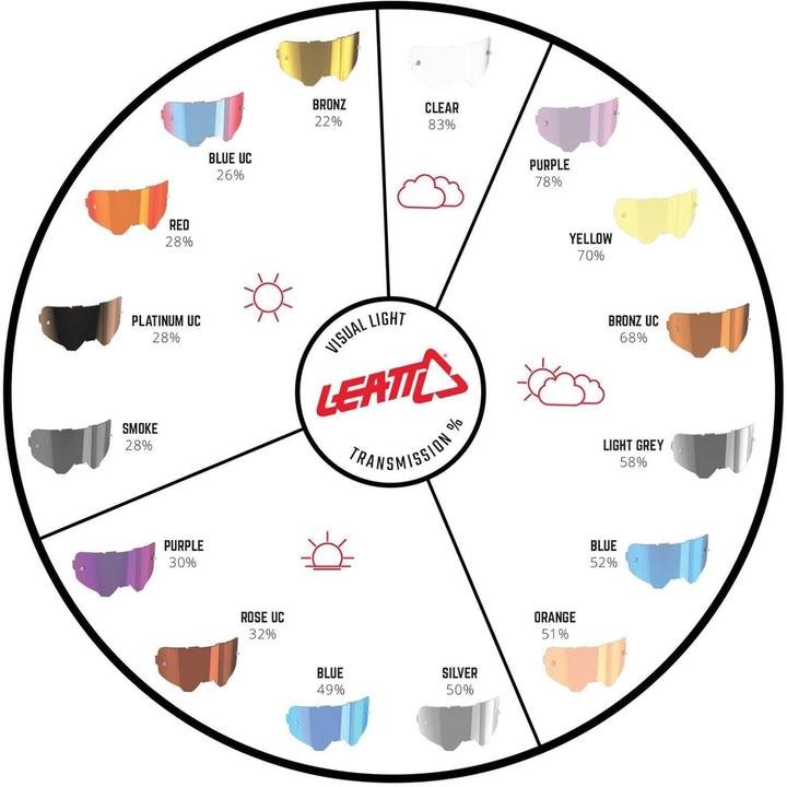 Immagine prodotto Leatt Occhiali Velocity 5.5 Iriz (Grigio, Argento)