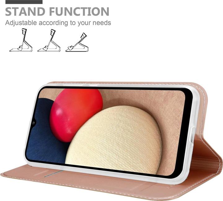 Actual product image Cadorabo Book Classy Style Cover (Samsung Galaxy A02s)