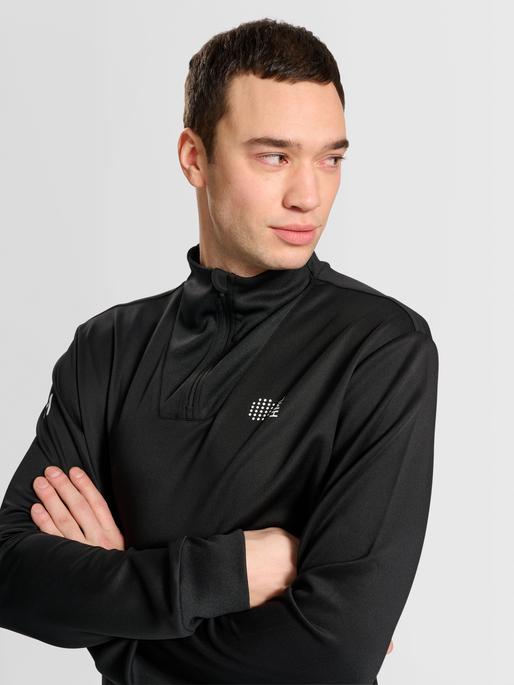Actual product image hummel hmlCOURT HALF ZIP L/S (XXL)