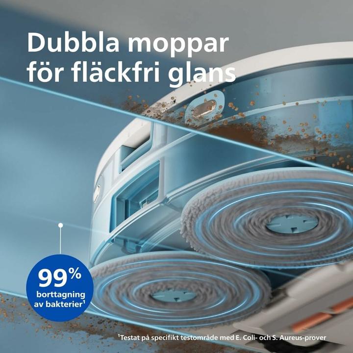 Produktbild Philips HomeRun 5000 Series Saug- & Wischroboter (10000 Pa, Wischtuch)